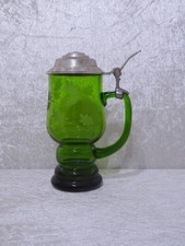 Pichet à Bière Vert Ancien