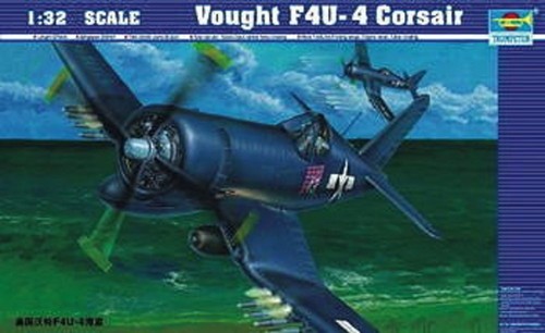 Vought f4u corsair 32 - f4u-4, 1/32