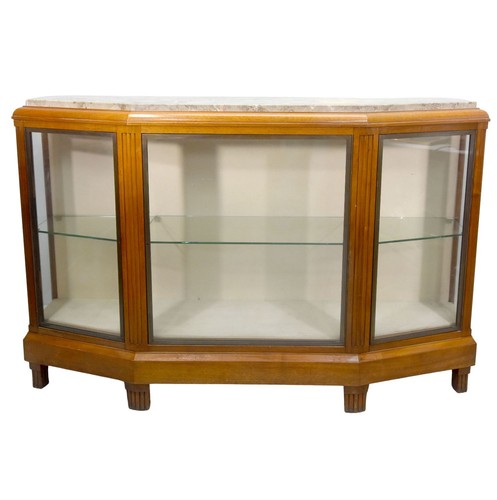Vitrine acajou bronze - en,