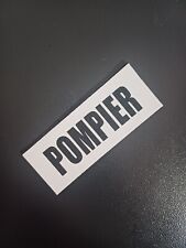 BANDE POITRINE BLANC POMPIER