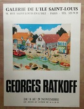 GEORGES RATKOFF AFFICHE