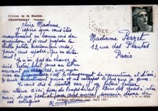 CHANTONNAY (85) Oblitération postale hexagonale perlée ST-PROUANT en 1945
