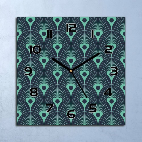 Horloge murale design verre - murale,