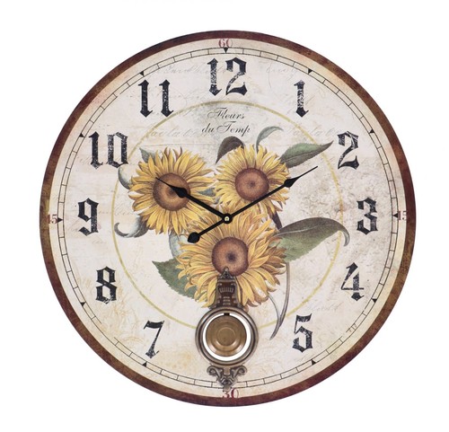 Horloge murale ronde - murale,