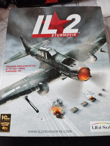 Sturmovik cd rom big - il-2, pc