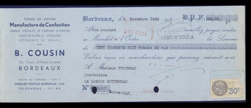 1932 manufacture confection - 1932, de