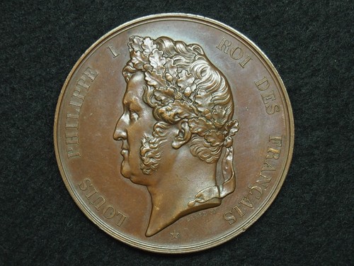 Medaille 51mm barre - barre., 1838