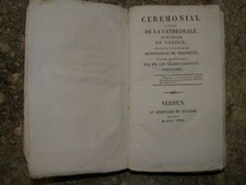 cérémonial à l'usage de la