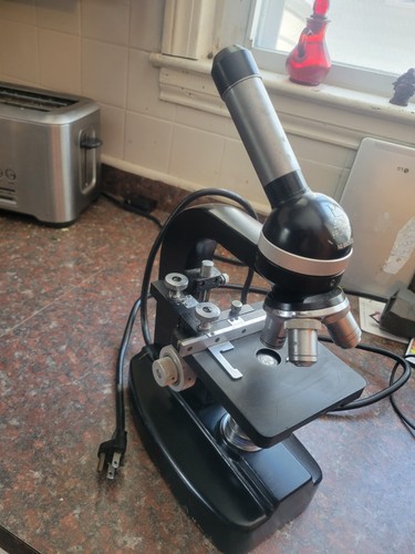 Propper microscope vintage - microscope,
