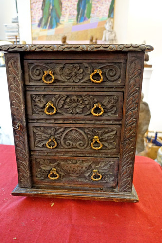 Coffret armoire bijoux - armoire, à