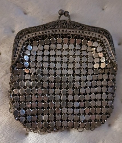 Ancien porte monnaie maille - monnaie,