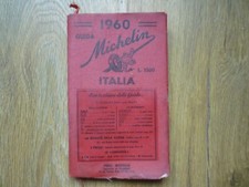 GUIDE MICHELIN ITALIA  1960 