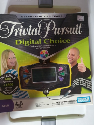 Trivial pursuit sealed mint - trivial,