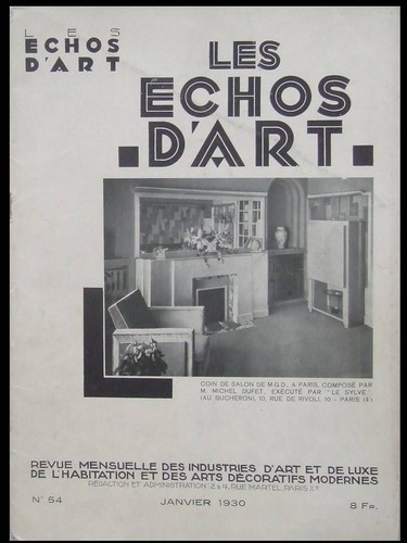 Les echos art - d'art, 1930
