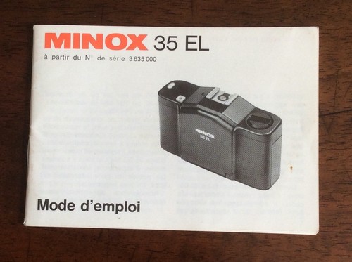 Notice minox manuel - el,