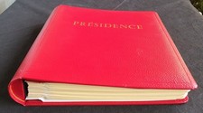 FRANCE: 1960 à 1968 - Album CERES Présidence - AVEC Pochette (Sans Timbre) 40 Pg