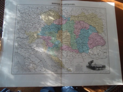 Carte empire autriche - carte, d'autriche