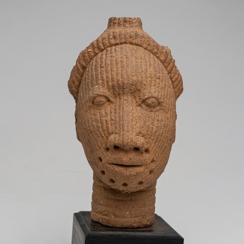 0674 sculpture yorouba terre - 0674,