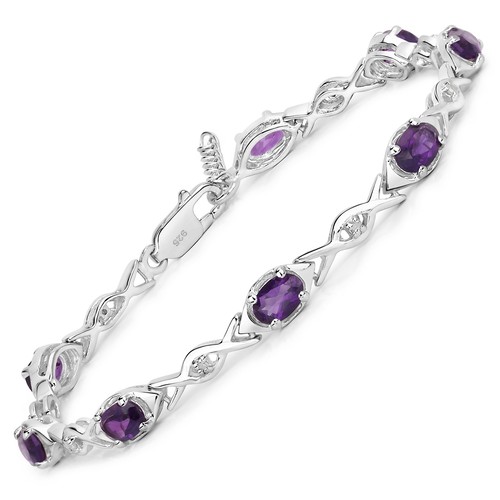Bracelet argent massif - en,