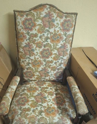 Fauteuil place tissu - place, motif