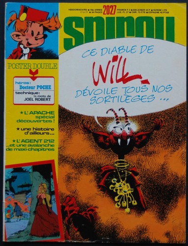 Spirou 2027 1977 poster - spirou,