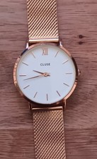 ♡♡♡ FÊTE DES MÈRES 2025 ♡♡♡ Montre Femme Cluse  Minuit Mesh Rose Gold/White