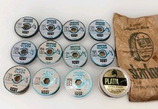 lot 12 bobines fil nylon  Water Queen -12 kgs à 35 Kgs - 25 m Et 100m/État Neuf