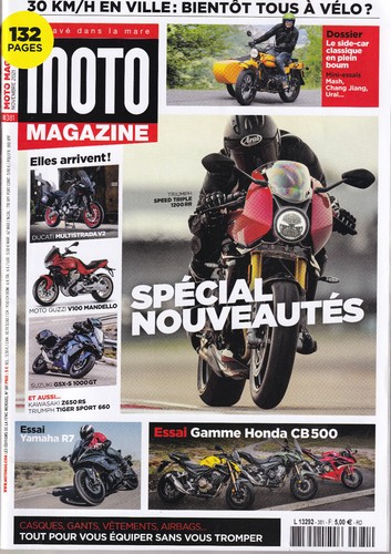 Moto magazine 381 triumph - n°381,