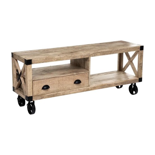 Meuble tiroir en bois - tv,