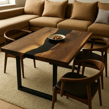 Table de rivière époxy