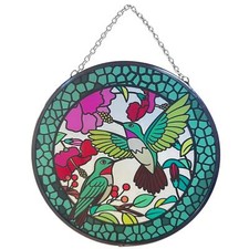 Hummingbird Stained Glass