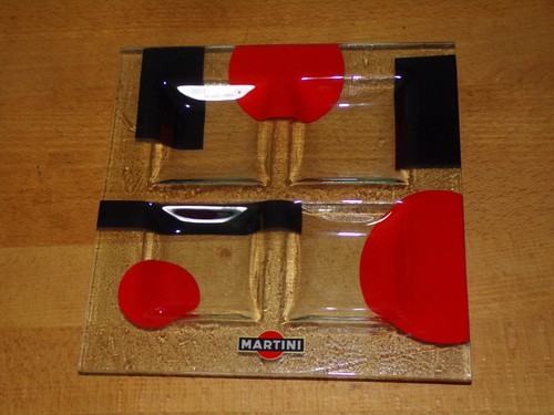 Assiette martini design - martini,