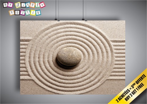 Poster serenity zen relaxation - poster,
