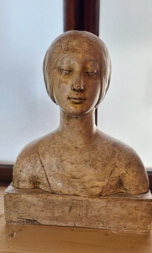 Rare sculpture buste femme
