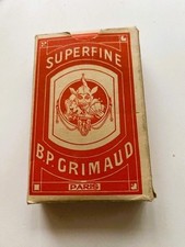 Ancien jeu de 54 cartes