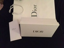 DIOR boîte vide pour sac ou pochette WOC  + sac cadeau + carte 
