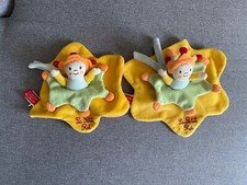 Lot De 2 doudous le petit roi