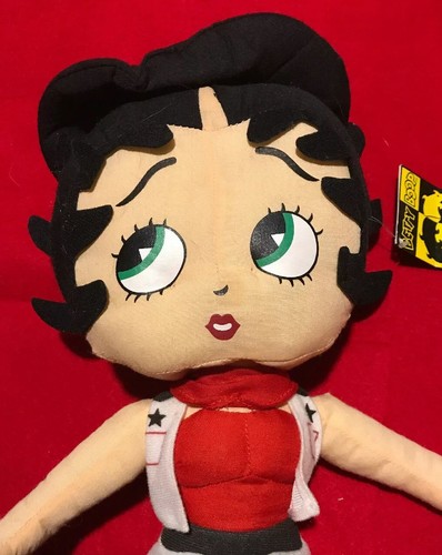 Cloth western betty boop - 17",