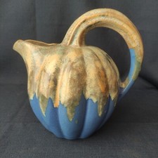 ANCIEN PICHET CITROUILLE EN CERAMIQUE