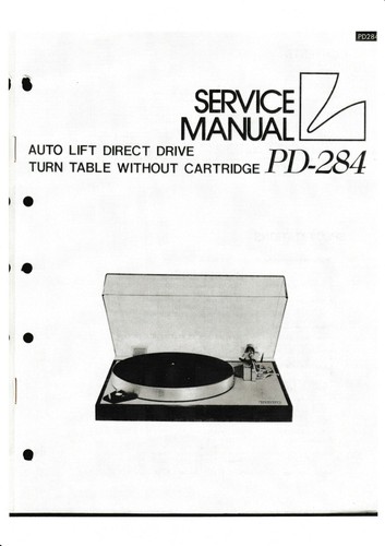 Manuel service pour luxman - de,