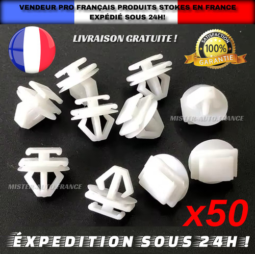 X50 clips fixation garniture - x50,