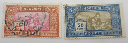 Indochine timbres 141 - timbres,