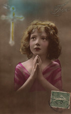 CPA Foi - Petite Fille en