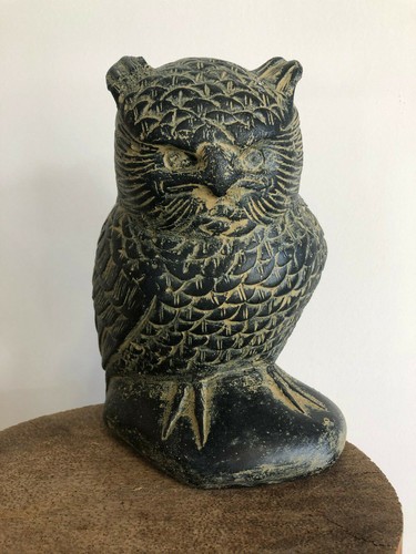 Statue jardin hibou - statue, de