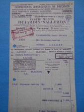 Dujardin Salleron - Instruments Oenologiques - Paris - 1951