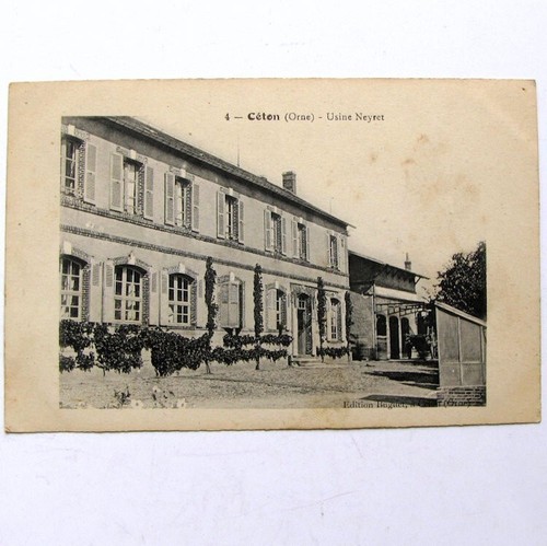 Cpa ceton usine neyret - 61, orne