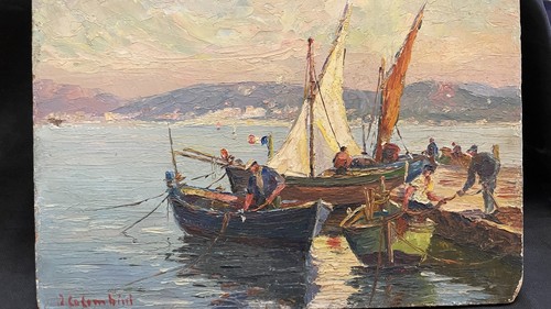 Tableau ancien marine - ancien,