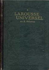 Larousse universel (2 volumes), Unknown