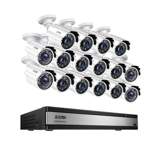 Zosi 16ch 16pcs 1080p - 16ch, security