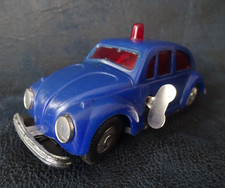 Jouet mécanique remontoir à clé Voiture Police Volkswagen Cox Coccinelle Vintage